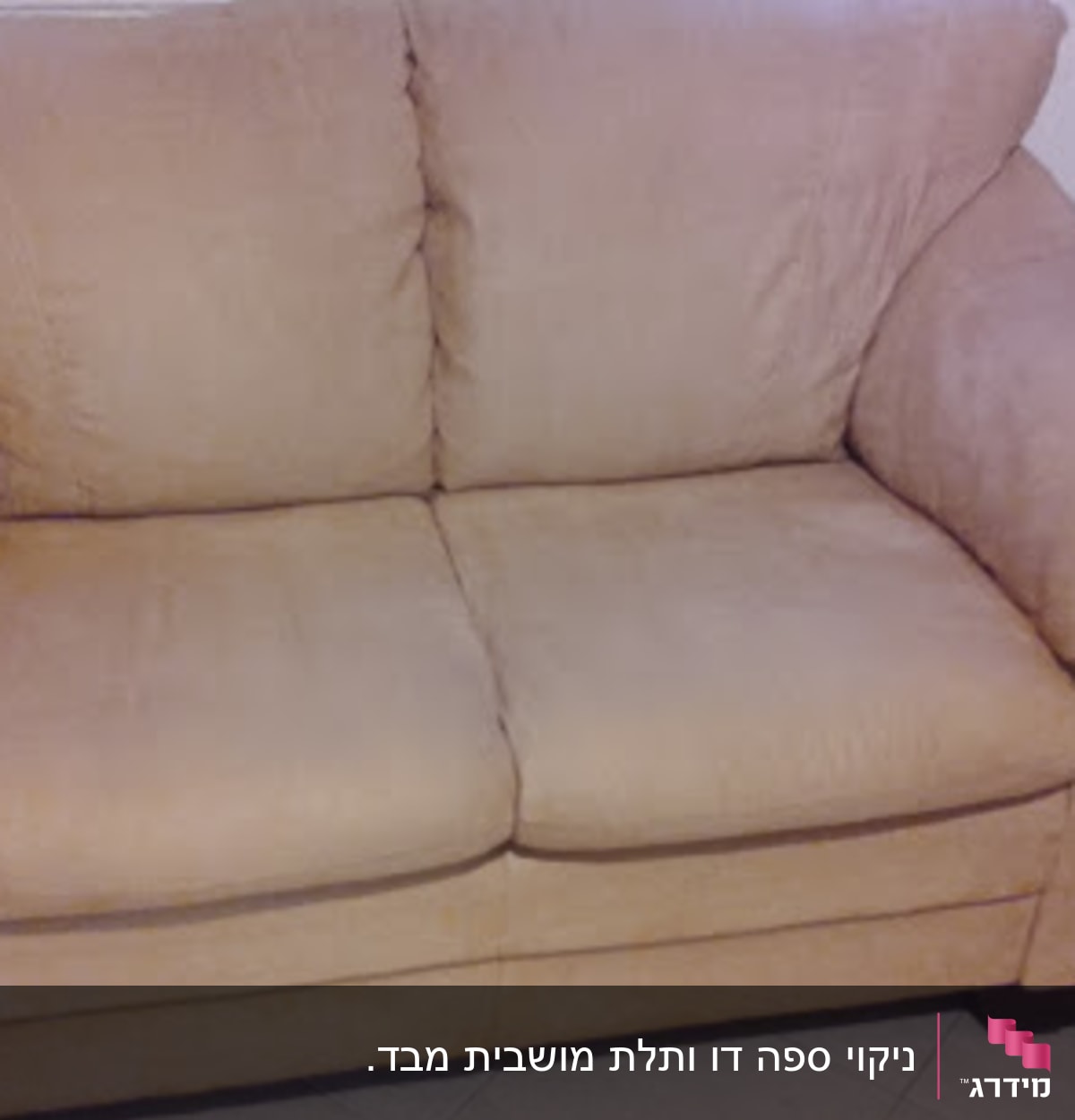 ספה בצבע בז